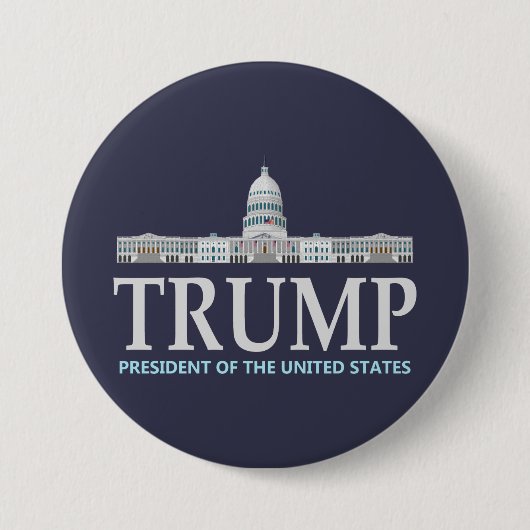 Donald Trump für Präsidenten Button (Vorderseite)