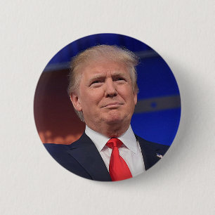 Donald Trump für Präsidenten Button