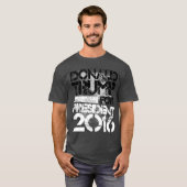 Donald Trump für Präsidenten Grunge T-Shirt (Vorne ganz)