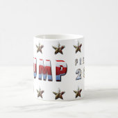 Donald Trump für Präsidenten im Jahre 2016 Kaffeetasse (Mittel)