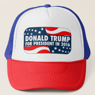 Donald Trump für Präsidenten im Jahre 2016 Truckerkappe