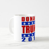Donald Trump für Präsidenten Tasse 2016 3 (Vorderseite Links)