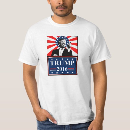 Donald Trump für Präsidenten Tshirtke 2016 T-Shirt (Vorderseite)