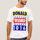 Donald Trump für Präsidentent-shirt 2016 T-Shirt (Vorderseite)