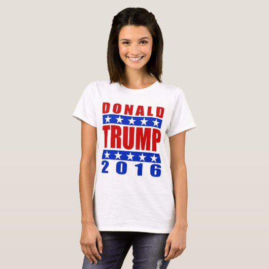 Donald Trump für T-Shirt Präsidenten-2016 Frauen (Vorne ganz)