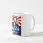 Donald Trump für Tasse 2016 Präsidenten-Kaffee (VorderseiteRechts)