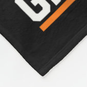 Donald Trump Garbage Orange Reflection Safety Vest Fleecedecke (Ecke)