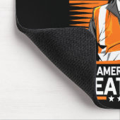 Donald Trump Garbage Orange Reflection Safety Vest Mousepad (Ecke)
