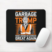 Donald Trump Garbage Orange Reflection Safety Vest Mousepad (Mit Mouse)