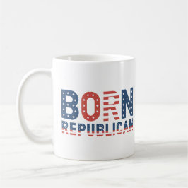 Donald Trump "Geborener Republikaner" Kaffeetasse