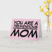 DONALD TRUMP-GEBURTSTAGSKARTEN FÜR MAMA KARTE (Gelbe Blume)