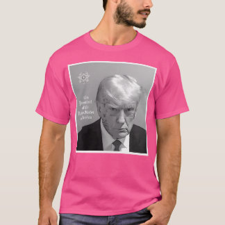 Donald Trump gegenüber Tattoo Mugshot T-Shirt
