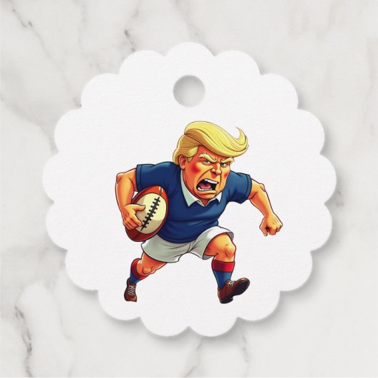 Donald Trump Geschenkanhänger (Rückseite)