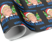 Donald Trump Geschenkpapier (Rolleneckpunkt)