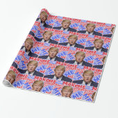 Donald Trump Geschenkpapier (Ungerollt)