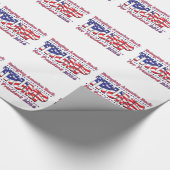 Donald Trump Geschenkpapier (Ecke)
