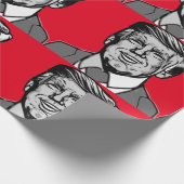DONALD TRUMP GESCHENKPAPIER (Ecke)