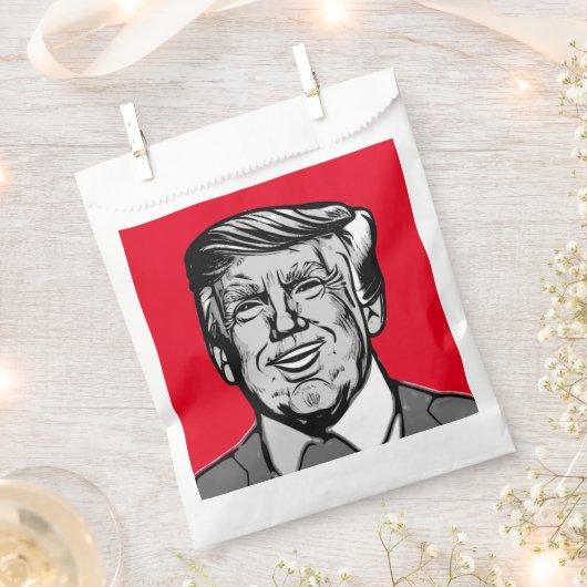 DONALD TRUMP GESCHENKTÜTCHEN (Ausgeschnitten)