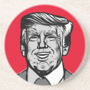 DONALD TRUMP GETRÄNKEUNTERSETZER