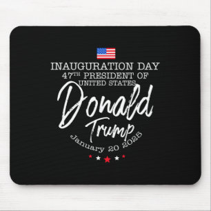 Donald Trump gewann die Amtseinführung der Männer Mousepad
