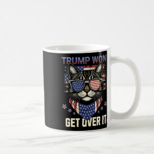 Donald Trump gewann die Wahl 2024 Katzen für Trump Kaffeetasse