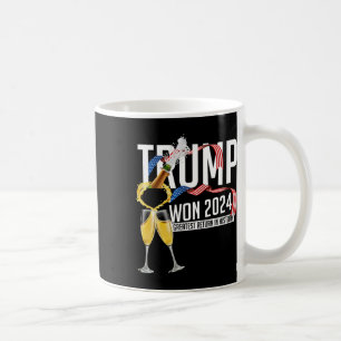 Donald Trump gewann Männer zur Amtseinführung 2024 Kaffeetasse