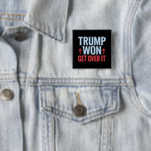 Donald Trump gewinnt 2024 den Sieg Trumps Button (Beispiel)