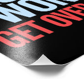 Donald Trump gewinnt 2024 den Sieg Trumps Fotodruck (Ecke)