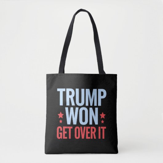 Donald Trump gewinnt 2024 den Sieg Trumps Tasche (Vorderseite)