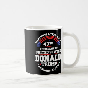 Donald Trump gewinnt 2024 Wahleinweihung Men Wo Kaffeetasse