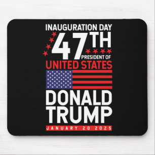 Donald Trump gewinnt 2024 Wahleinweihung Men Wo Mousepad