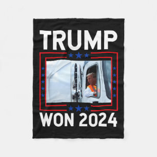 Donald Trump gewinnt 2024 Wahleinweihung Trump Fleecedecke