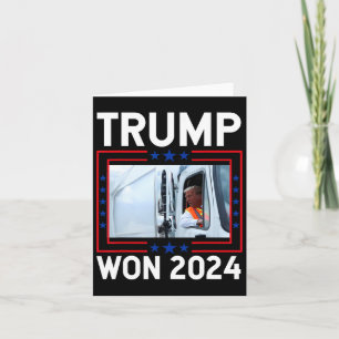 Donald Trump gewinnt 2024 Wahleinweihung Trump Karte