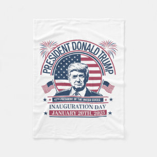 Donald Trump gewinnt 47. Präsident - 2024 Potus In Fleecedecke