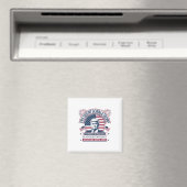 Donald Trump gewinnt 47. Präsident - 2024 Potus In Magnet (In Situ (Geschirrspüler))