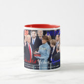 Donald Trump gewinnt Amtseid am 20. Januar Tasse (Zentrum)