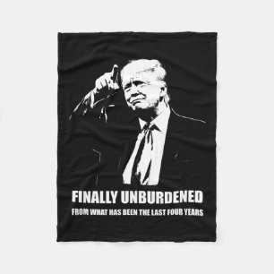 Donald Trump gewinnt - endlich unbelastet Fleecedecke