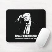 Donald Trump gewinnt - endlich unbelastet Mousepad (Mit Mouse)