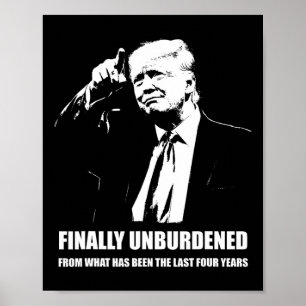 Donald Trump gewinnt – endlich von den letzten 4 J Poster