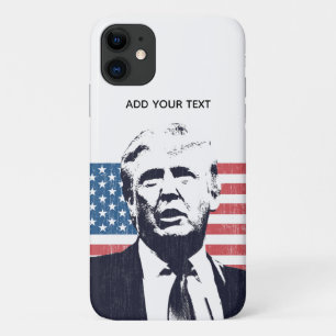 Donald Trump - Gewohnter Text  Blau Case-Mate iPhone Hülle