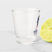 Donald Trump Girl 2024 47 Präsident, MAGA-Geschenk Schnapsglas (Links)