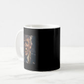 Donald Trump Gold Grillz Kaffeetasse (Vorderseite Links)