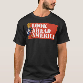 Donald Trump Golden Statue auf der Cpac T-Shirt