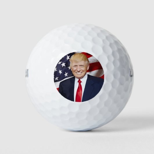 DONALD TRUMP GOLF BALLS GOLFBALL (Vorderseite)