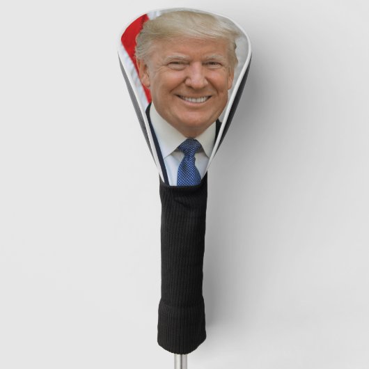 Donald Trump Golf Headcover (Vorderseite)