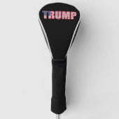DONALD TRUMP GOLF TREIBERDECKUNG HEADCOVER (Vorderseite)