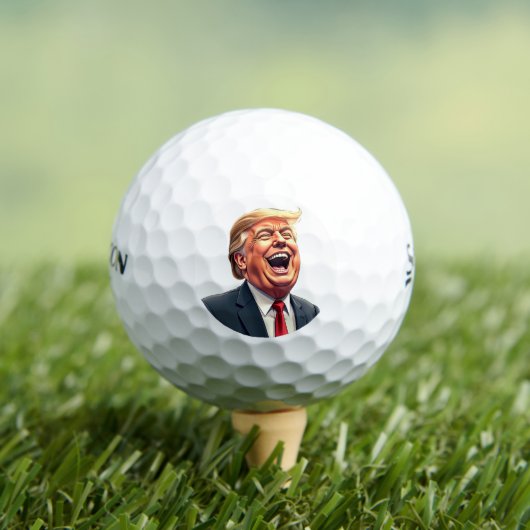 Donald Trump Golfball (Insitu T-Shirt)
