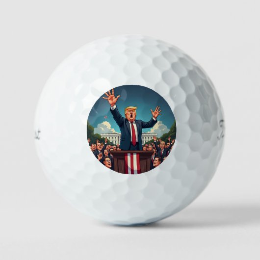 Donald Trump Golfball (Vorderseite)