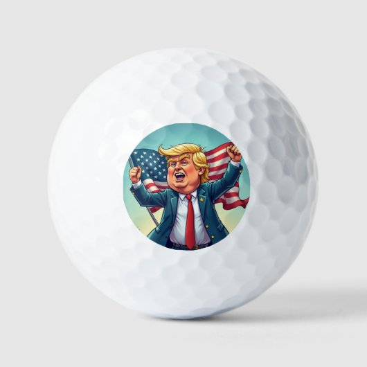 Donald Trump Golfball (Vorderseite)