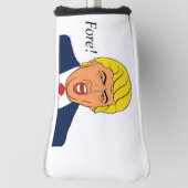 Donald Trump: Golfspieler-in-Leiter Golf Headcover (Rotieren 90)